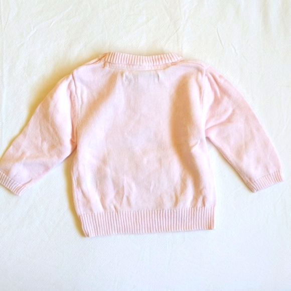 george pink sequin unicorn knit sweater 3 months baby girl - Picture 4 of 4